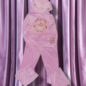 Juicy Couture Lavender Velour Lounge Set